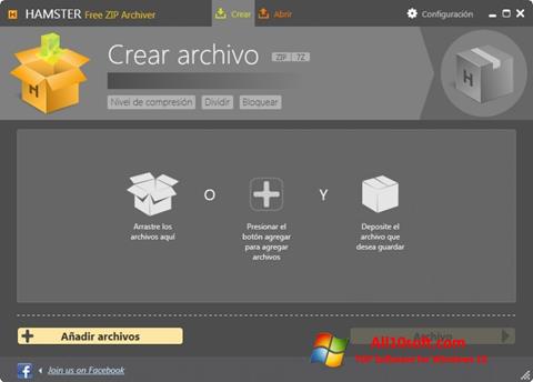 Skjermbilde Hamster Free ZIP Archiver Windows 10