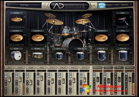 Skjermbilde Addictive Drums Windows 10