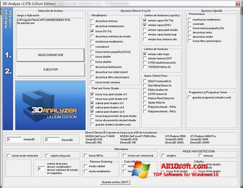 Skjermbilde 3D-Analyze Windows 10