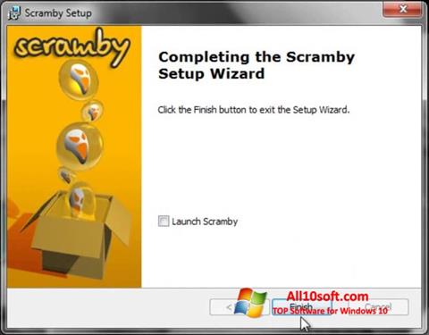 Skjermbilde Scramby Windows 10
