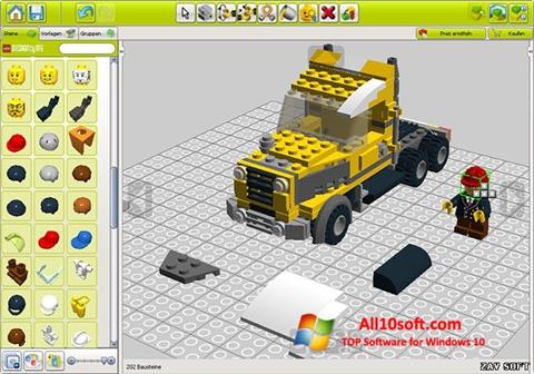 Skjermbilde LEGO Digital Designer Windows 10