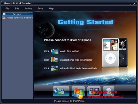 Skjermbilde iPhone PC Suite Windows 10