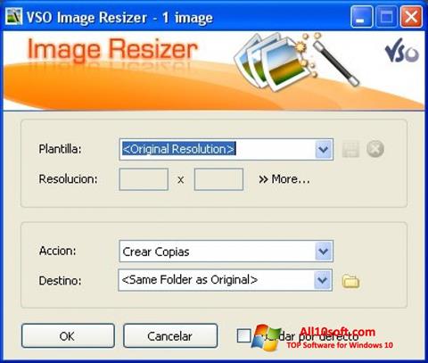 Skjermbilde VSO Image Resizer Windows 10