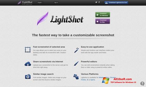 Skjermbilde LightShot Windows 10