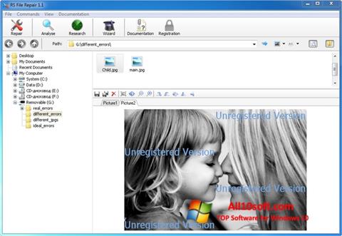Skjermbilde File Repair Windows 10