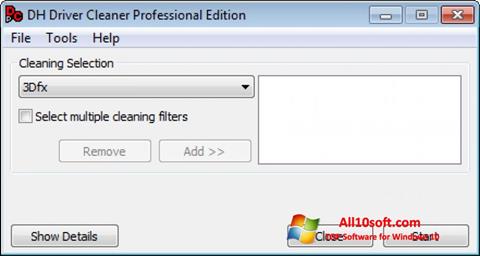 Skjermbilde Driver Cleaner Windows 10
