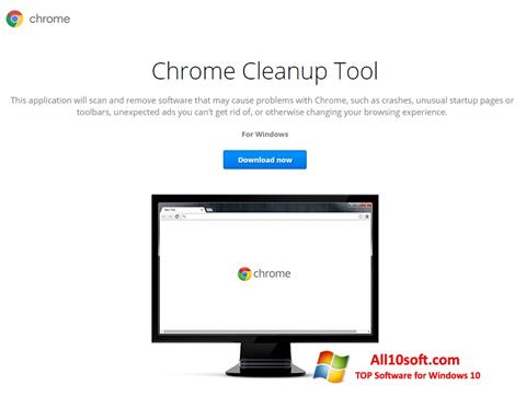 Skjermbilde Chrome Cleanup Tool Windows 10