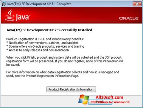 Skjermbilde Java Windows 10
