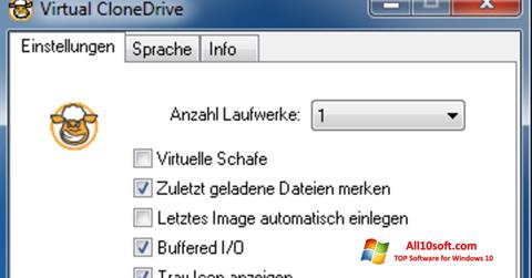 Skjermbilde Virtual CloneDrive Windows 10