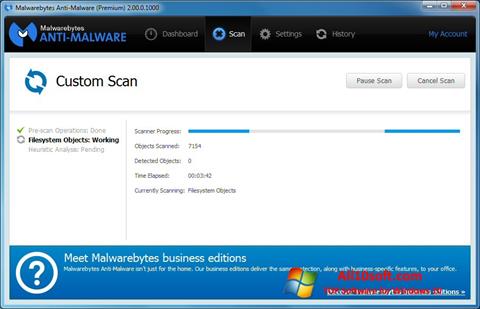Skjermbilde Malwarebytes Anti-Malware Free Windows 10