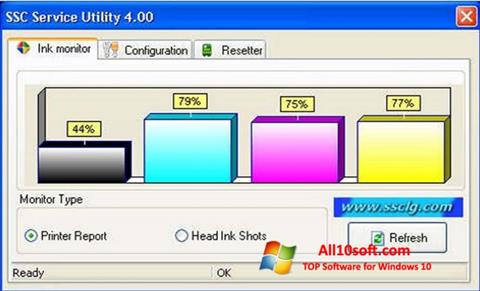 Skjermbilde SSC Service Utility Windows 10