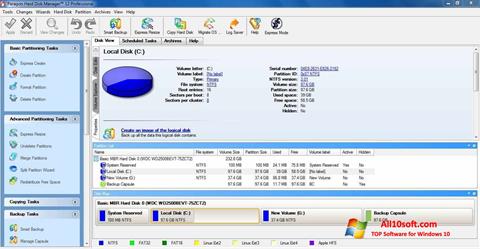 Skjermbilde Paragon Hard Disk Manager Windows 10