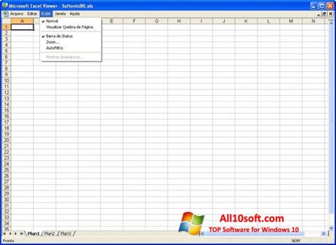Skjermbilde Excel Viewer Windows 10