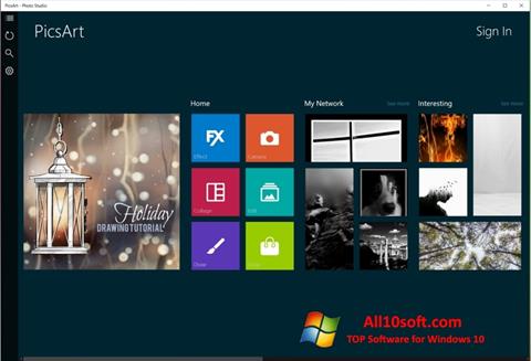 Skjermbilde PicsArt Windows 10