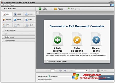 Skjermbilde AVS Document Converter Windows 10