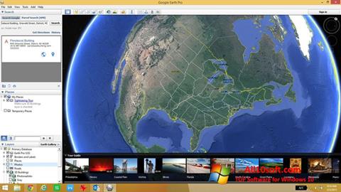Skjermbilde Google Earth Pro Windows 10