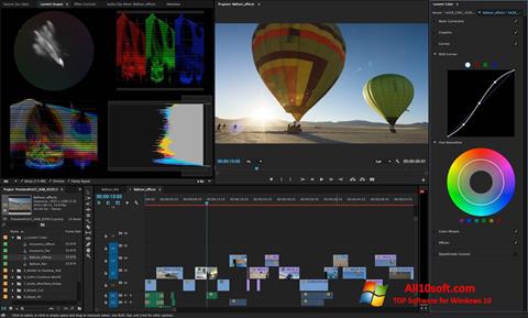 Skjermbilde Adobe Premiere Pro CC Windows 10