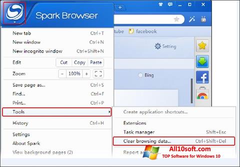 Skjermbilde Spark Windows 10