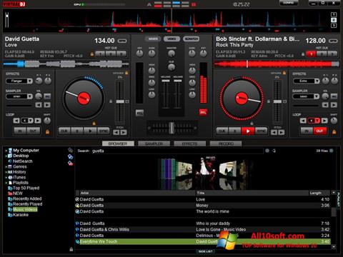 Skjermbilde Virtual DJ Pro Windows 10