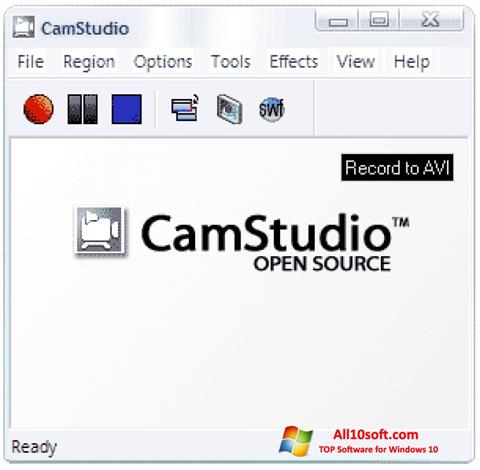 Skjermbilde CamStudio Windows 10