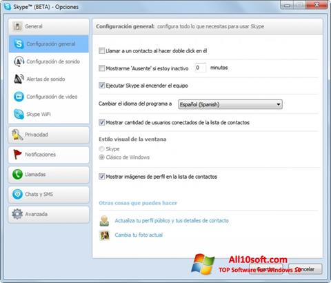 Skjermbilde Skype Beta Windows 10