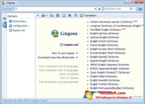 Skjermbilde Lingoes Windows 10