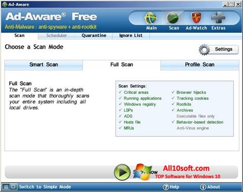 Skjermbilde Ad-Aware Free Windows 10
